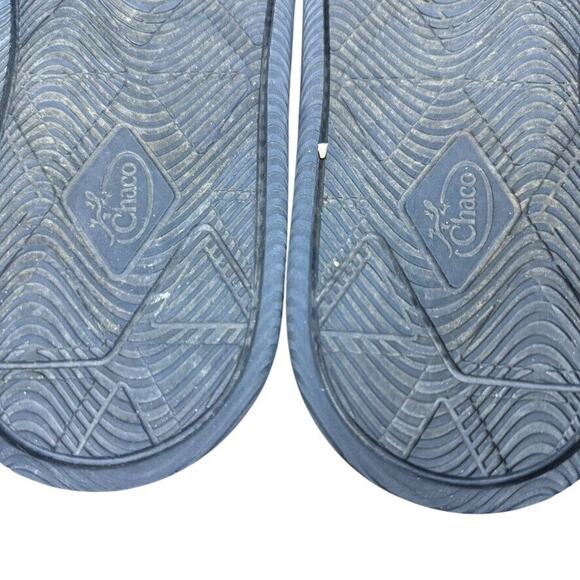 Chaco Chillos Slide Navy Green Mens Sandals Sporty Summer Shoes Flip Flops sz 14 main image 16